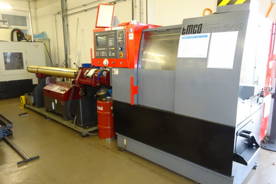 Torno Emco Emcoturn 342 con avanzabarras